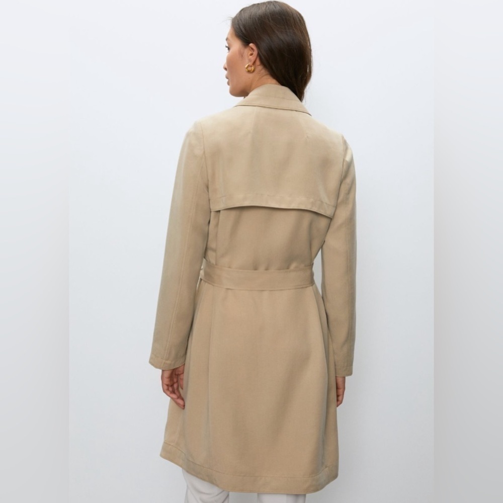 ARITZIA BABATON Maximo Trench coat Beige * Size XXS * - Picture 8 of 8